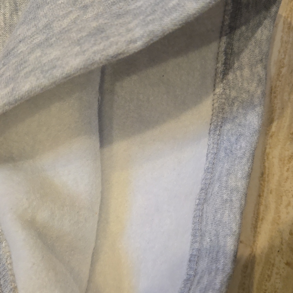 White Fox Boutique Light Heather Gray Trendy Drawstring Waist Sweatpants - Picture 2 of 8